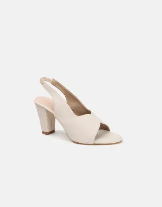 Picture of Open-Toe Chunky Heeled Sandals