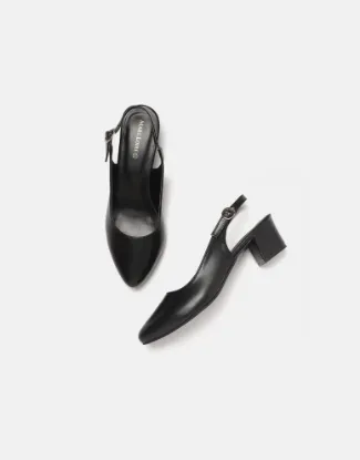 Picture of Heeled Sandals with Buckle Closure