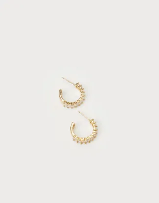 Picture of Golden Hoop Earrings