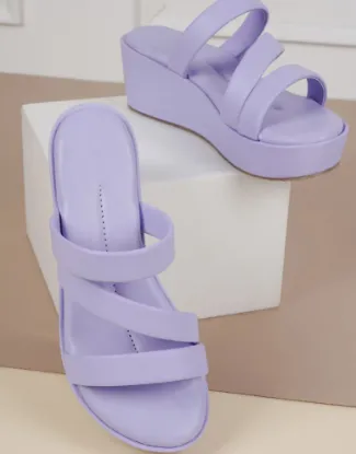 Picture of Open-Toe Slip-On Wedges