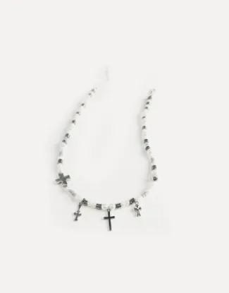 Picture of Pearl Cross Necklace